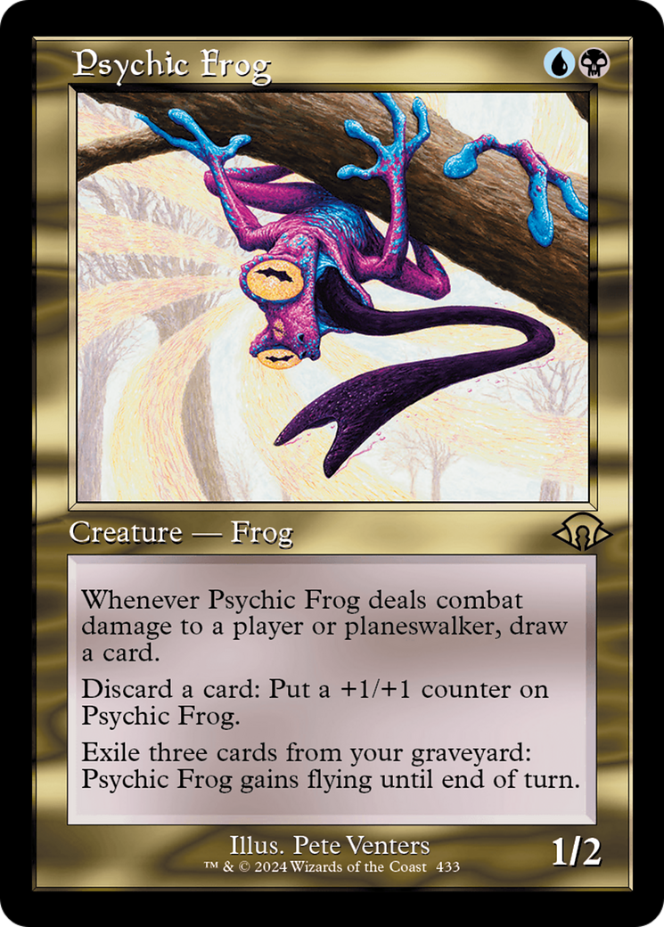 Psychic Frog (Retro) [Modern Horizons 3] | Cards and Coasters CA