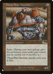 Thran War Machine [The List] | Cards and Coasters CA