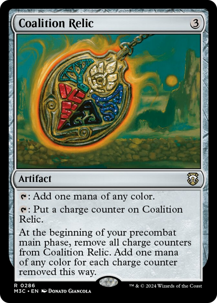 Coalition Relic (Ripple Foil) [Modern Horizons 3 Commander] | Cards and Coasters CA