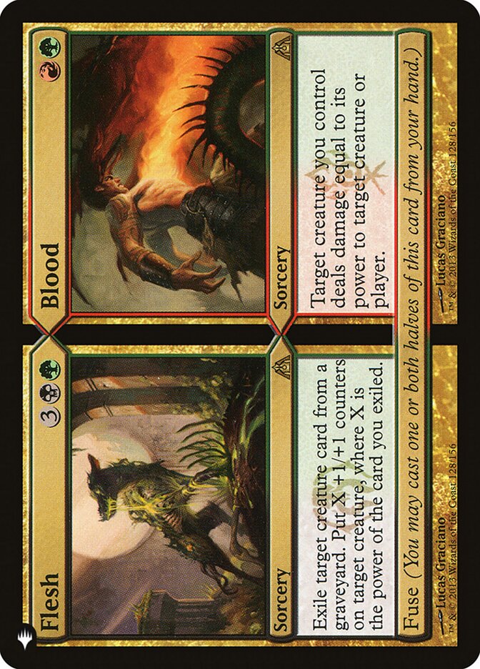 Flesh // Blood [The List] | Cards and Coasters CA