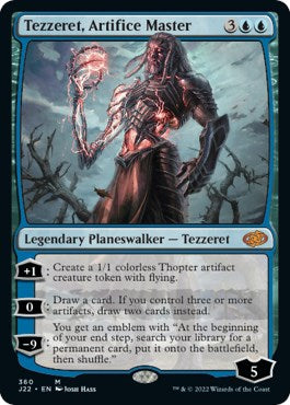 Tezzeret, Artifice Master [Jumpstart 2022] | Cards and Coasters CA