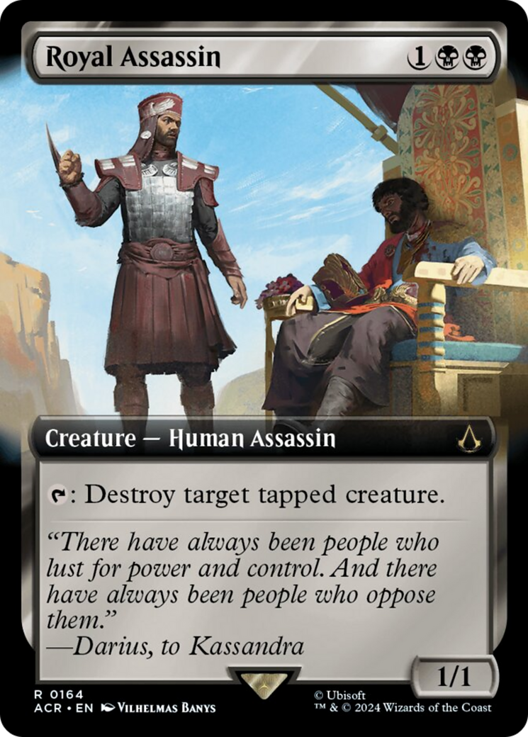 Royal Assassin (Extended Art) [Assassin's Creed] | Cards and Coasters CA