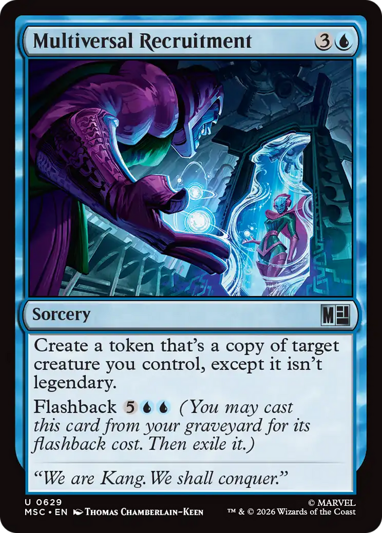 Multiversal Recruitment [Marvel Super Heroes Commander] | Cards and Coasters CA