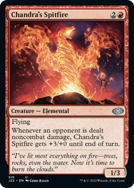 Chandra's Spitfire [Jumpstart 2022] | Cards and Coasters CA