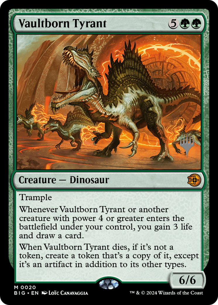 Vaultborn Tyrant [Lorwyn Eclipsed Promos] | Cards and Coasters CA