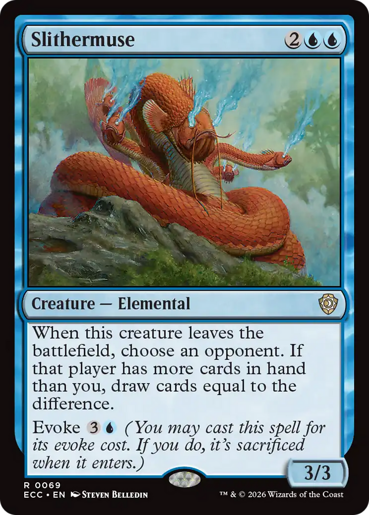 Slithermuse [Lorwyn Eclipsed Commander] | Cards and Coasters CA