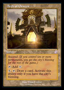 Arch of Orazca (Timeshifted) [Time Spiral Remastered] | Cards and Coasters CA