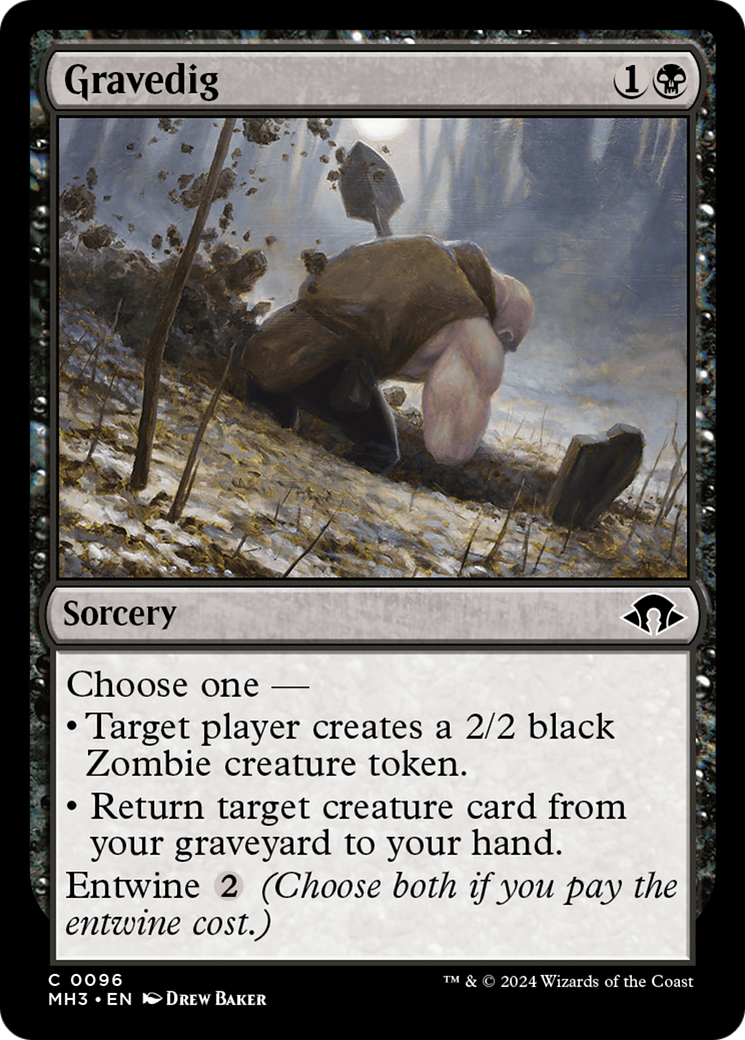 Gravedig [Modern Horizons 3] | Cards and Coasters CA