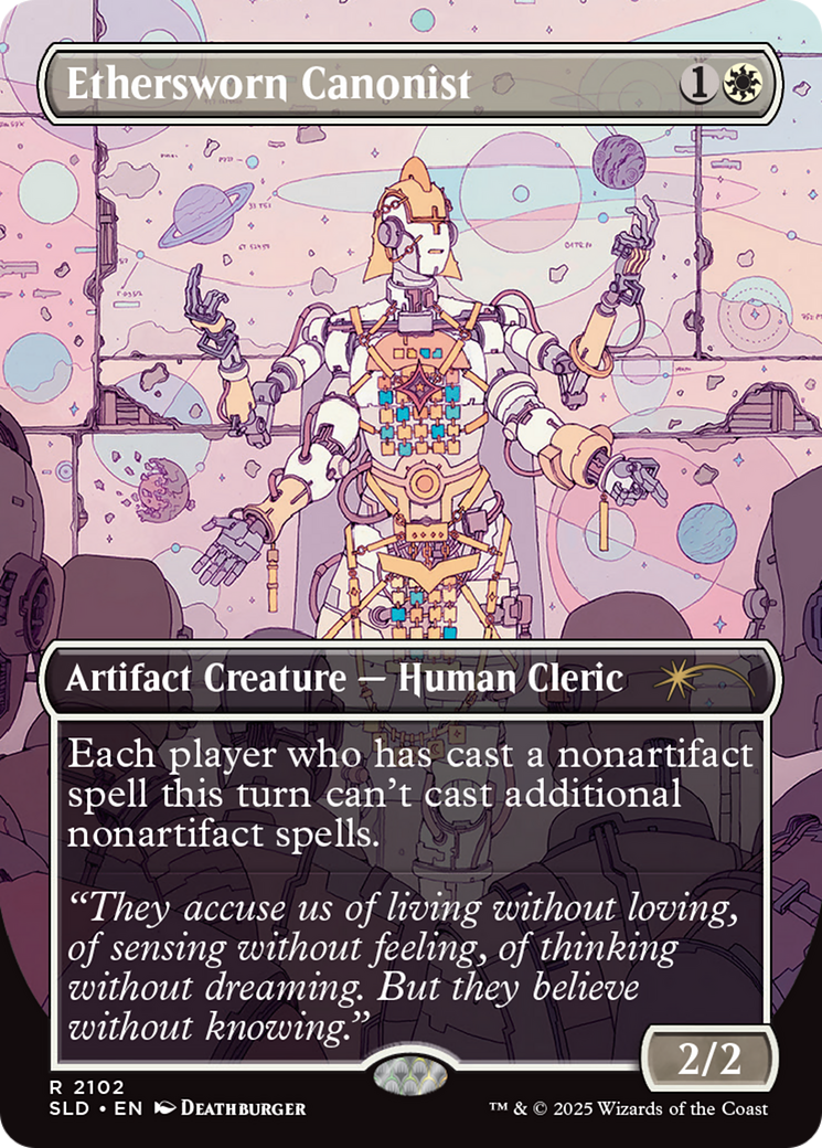 Ethersworn Canonist (Galaxy Foil) [Secret Lair Drop Series] | Cards and Coasters CA