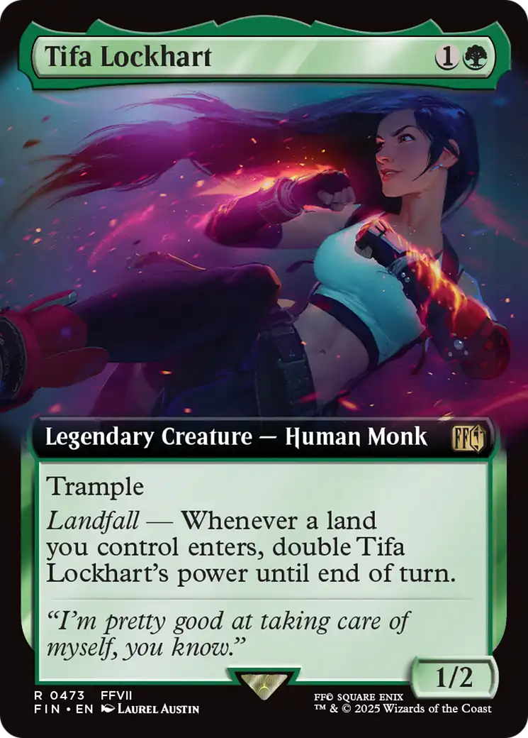 Tifa Lockhart (Extended Art) [FINAL FANTASY] | Cards and Coasters CA
