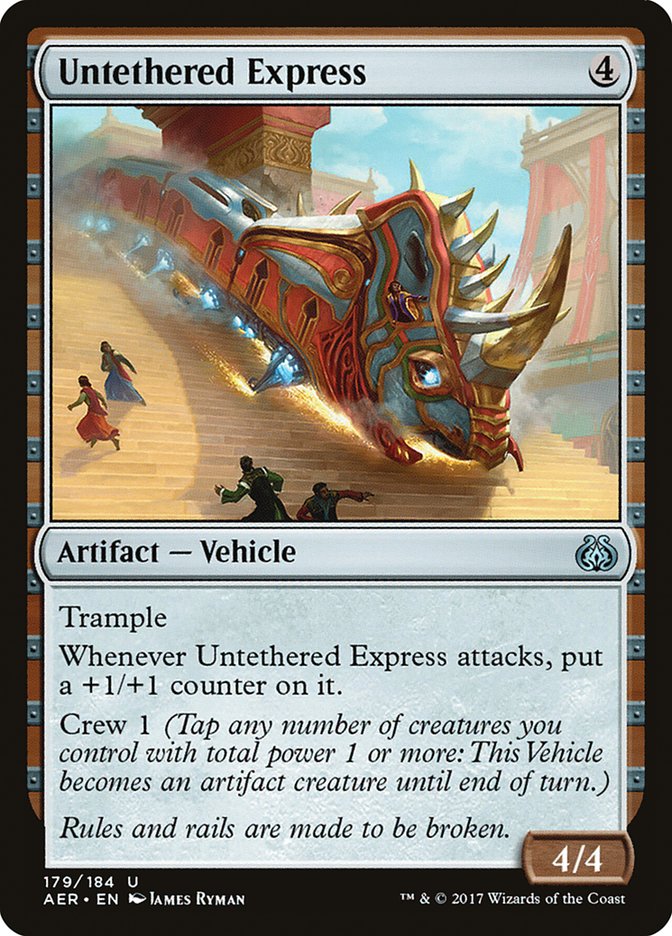 Untethered Express [Aether Revolt] | Cards and Coasters CA