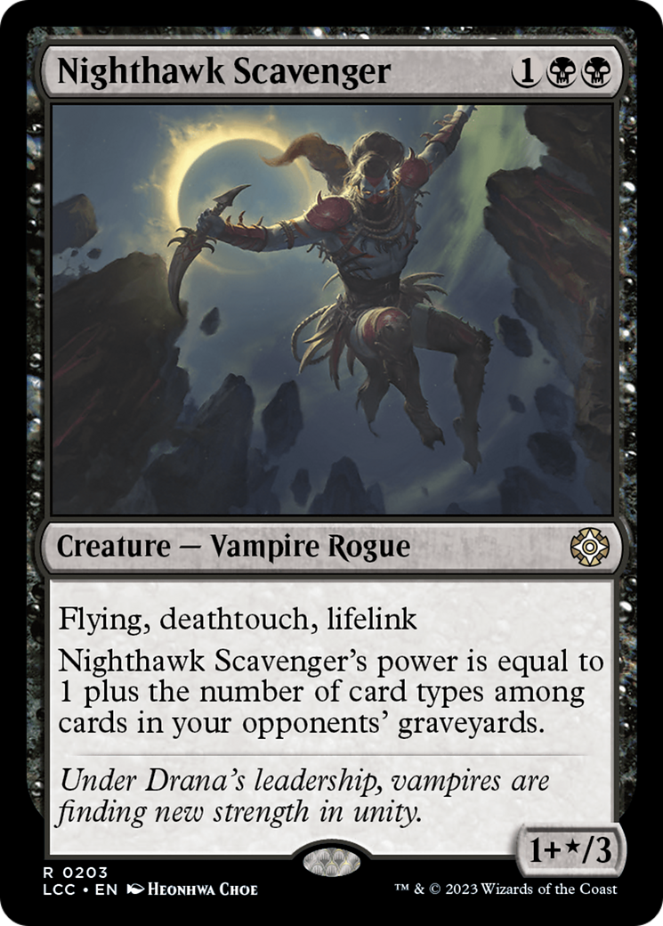 Nighthawk Scavenger [The Lost Caverns of Ixalan Commander] | Cards and Coasters CA