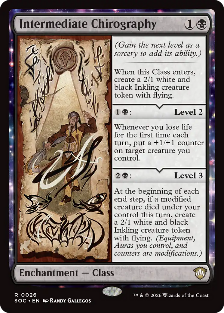 Intermediate Chirography [Secrets of Strixhaven Commander] | Cards and Coasters CA