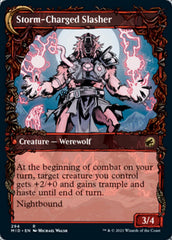 Reckless Stormseeker // Storm-Charged Slasher (Showcase Equinox) [Innistrad: Midnight Hunt] | Cards and Coasters CA