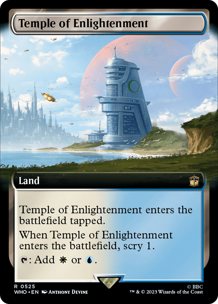 Temple of Enlightenment (Extended Art) [Doctor Who] | Cards and Coasters CA