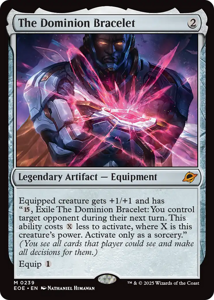 The Dominion Bracelet [Edge of Eternities] | Cards and Coasters CA