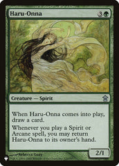 Haru-Onna [The List] | Cards and Coasters CA