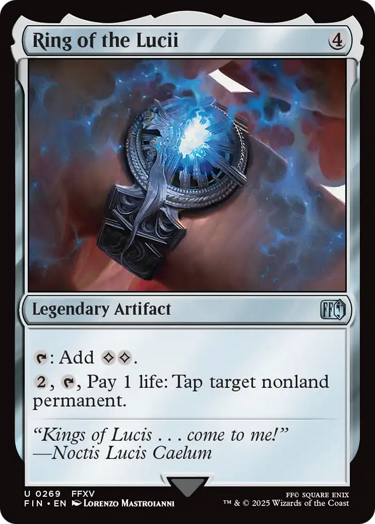 Ring of the Lucii [FINAL FANTASY] | Cards and Coasters CA