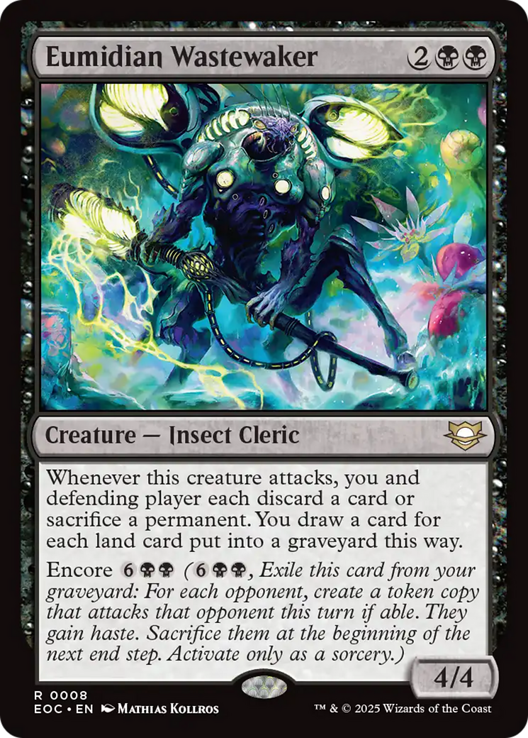 Eumidian Wastewaker [Edge of Eternities Commander] | Cards and Coasters CA