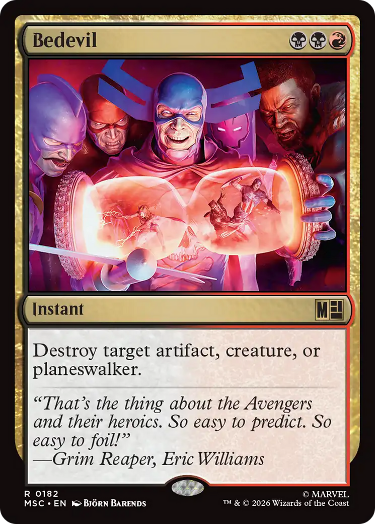 Bedevil [Marvel Super Heroes Commander] | Cards and Coasters CA