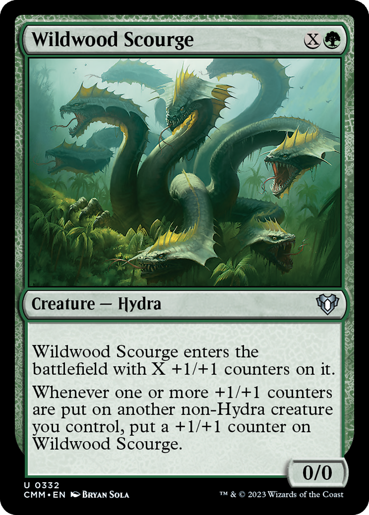 Wildwood Scourge [Commander Masters] | Cards and Coasters CA