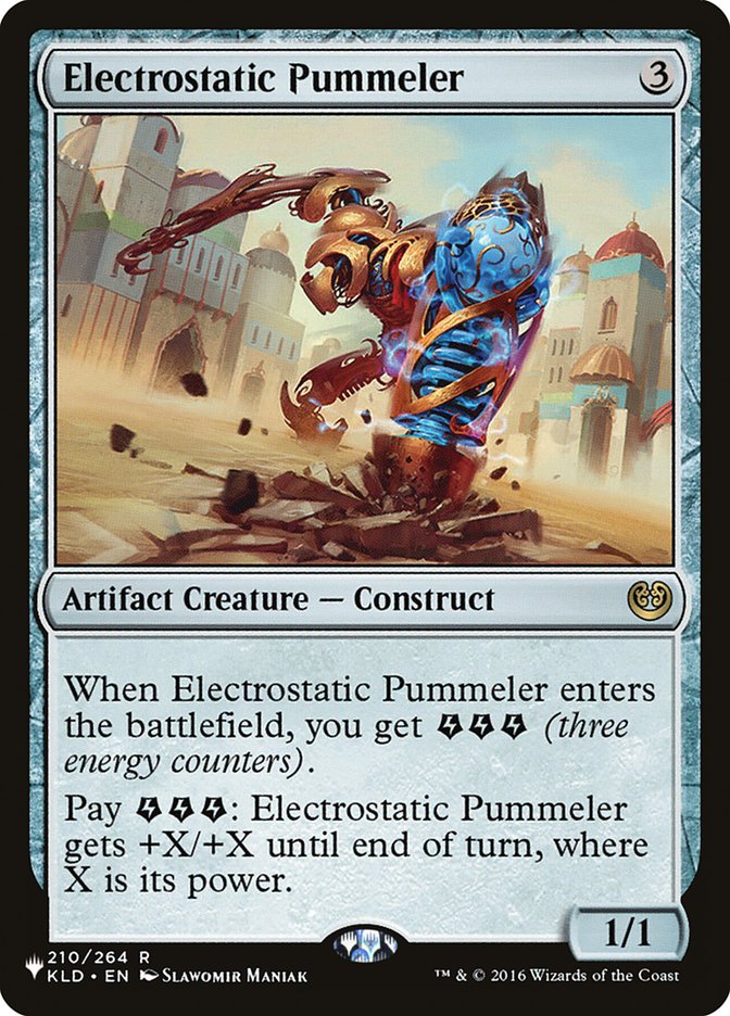 Electrostatic Pummeler [The List] | Cards and Coasters CA