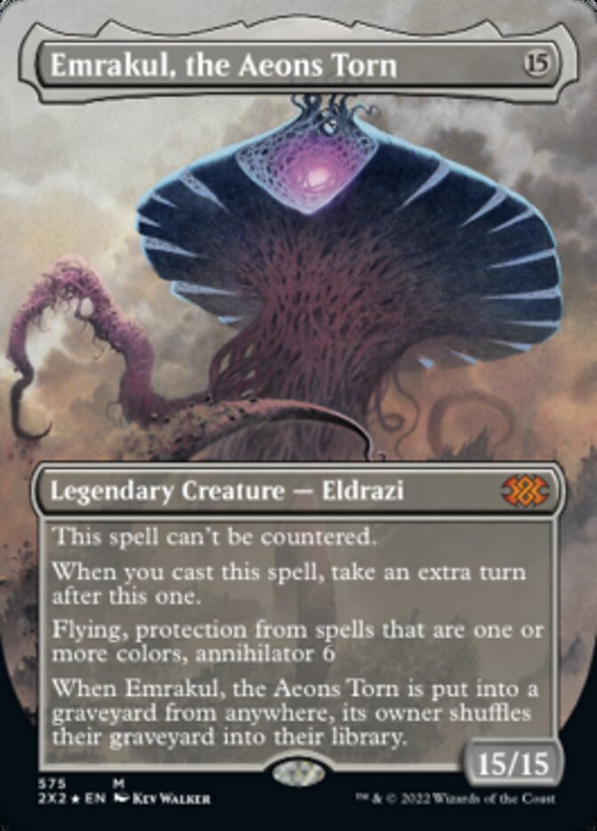 Emrakul, the Aeons Torn (Textured Foil) [Double Masters 2022] | Cards and Coasters CA