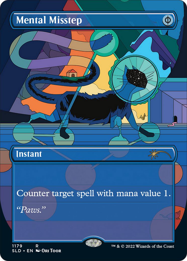 Mental Misstep (Borderless) [Secret Lair Drop Series] | Cards and Coasters CA