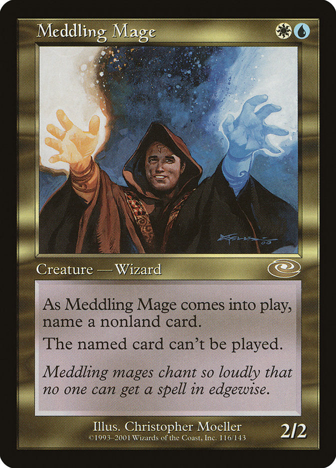 Meddling Mage [Planeshift] | Cards and Coasters CA