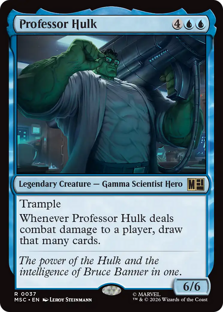 Professor Hulk [Marvel Super Heroes Commander] | Cards and Coasters CA