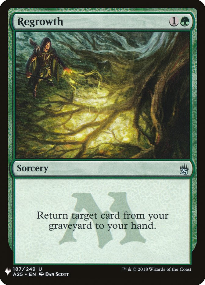 Regrowth [Mystery Booster] | Cards and Coasters CA