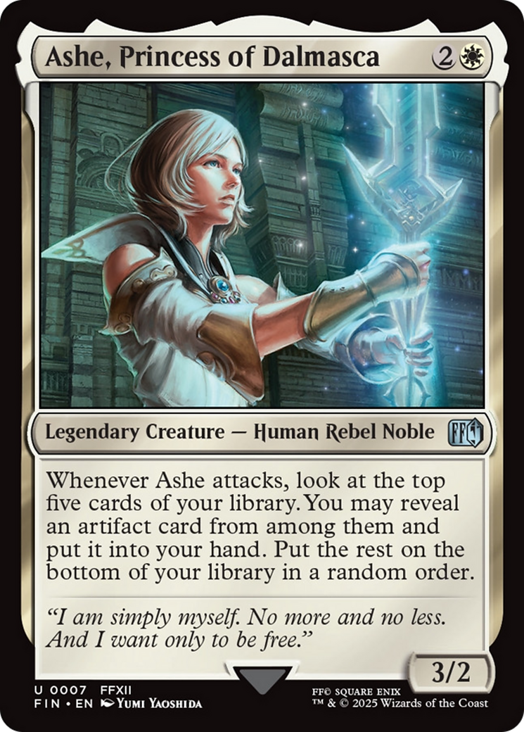 Ashe, Princess of Dalmasca [FINAL FANTASY] | Cards and Coasters CA
