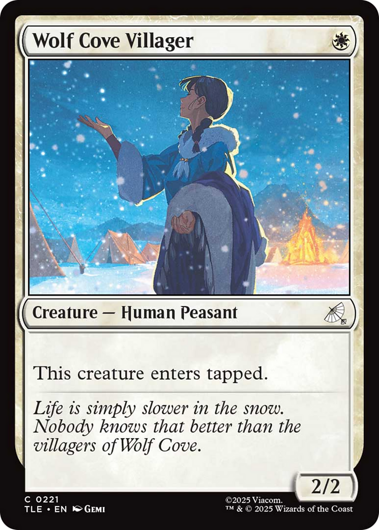 Wolf Cove Villager [Avatar: The Last Airbender: Eternal-Legal] | Cards and Coasters CA