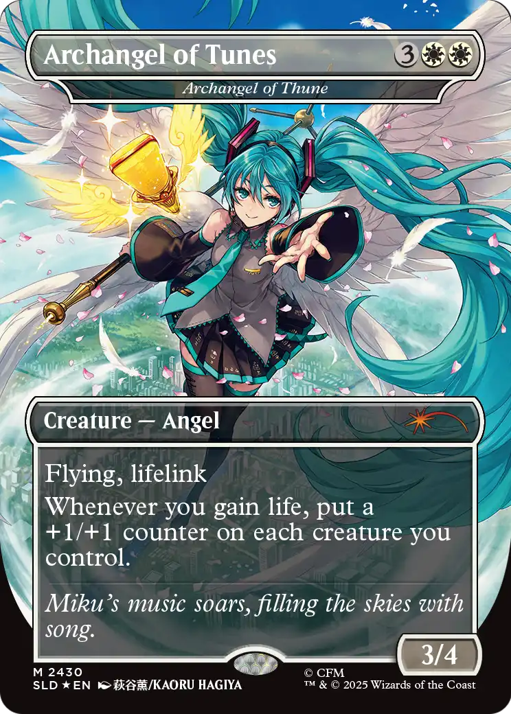 Archangel of Tunes - Archangel of Thune [Secret Lair Drop Series] | Cards and Coasters CA