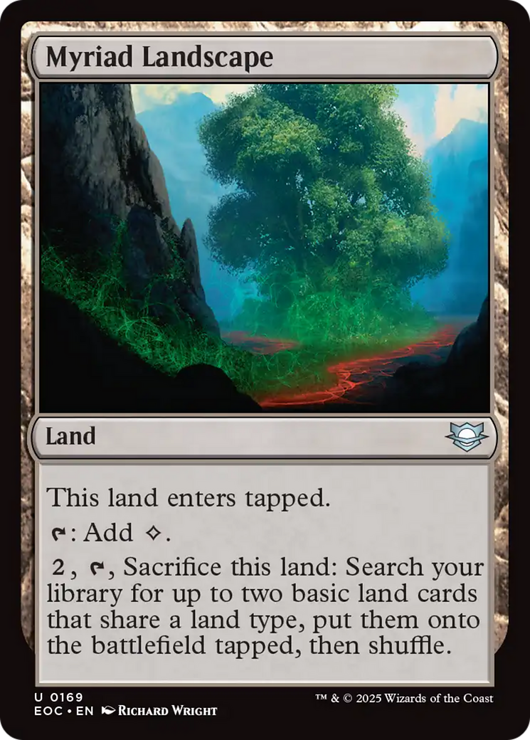 Myriad Landscape [Edge of Eternities Commander] | Cards and Coasters CA