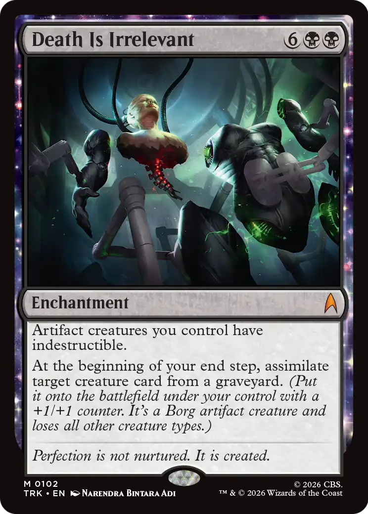 Death Is Irrelevant [Star Trek] | Cards and Coasters CA