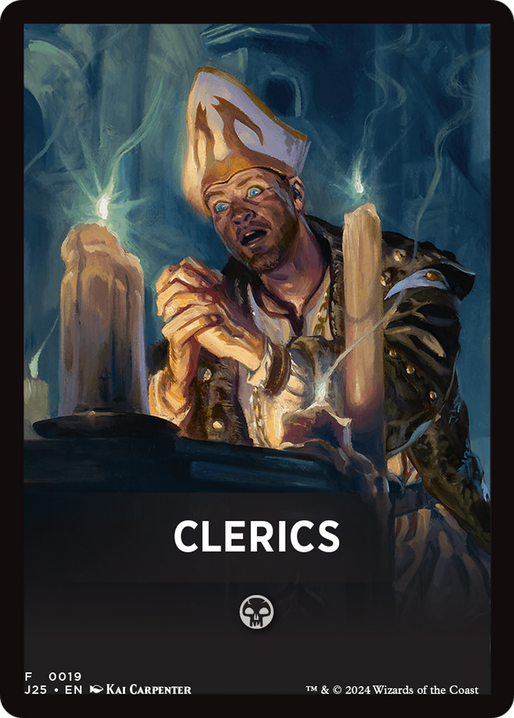 Clerics Theme Card [Foundations Jumpstart Front Cards] | Cards and Coasters CA