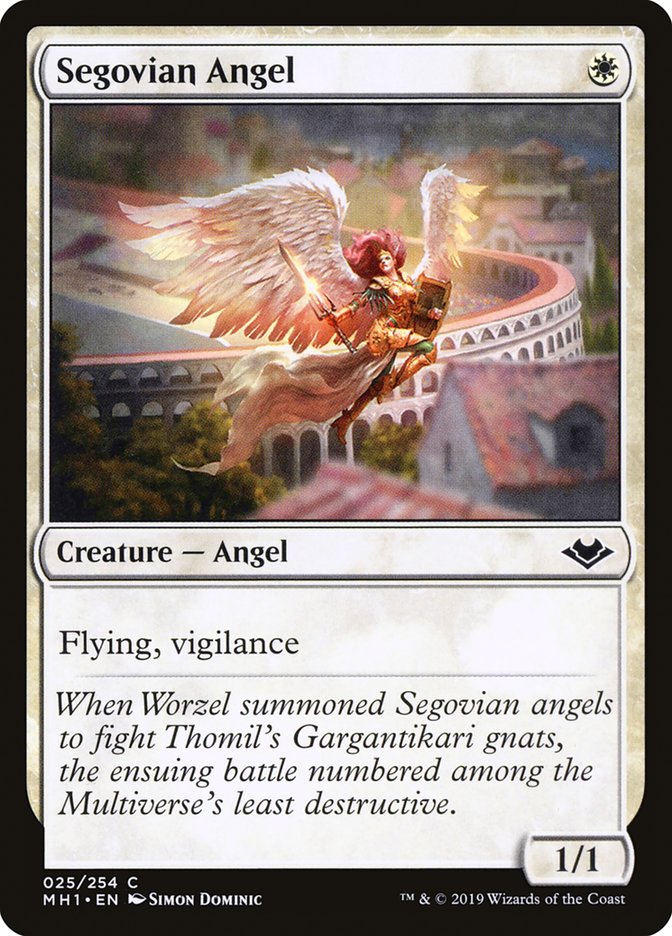 Segovian Angel [Modern Horizons] | Cards and Coasters CA