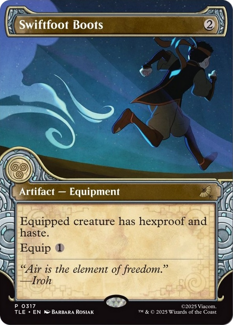 Swiftfoot Boots (Showcase) [Avatar: The Last Airbender: Eternal-Legal] | Cards and Coasters CA