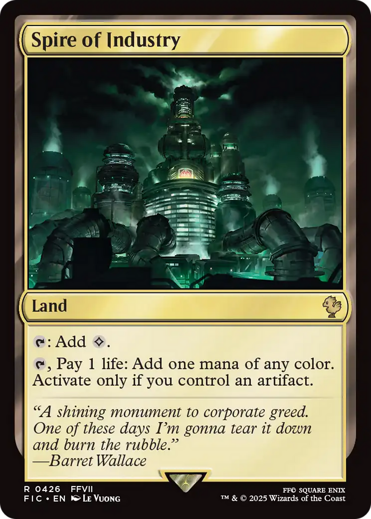Spire of Industry [FINAL FANTASY Commander] | Cards and Coasters CA