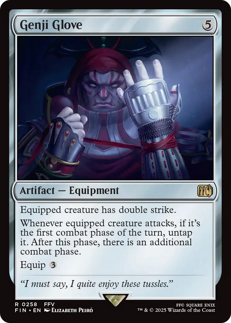 Genji Glove [FINAL FANTASY] | Cards and Coasters CA