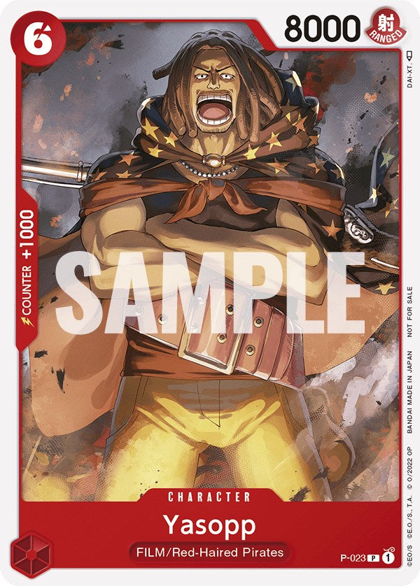 Yasopp (One Piece Film Red) [One Piece Promotion Cards] | Cards and Coasters CA