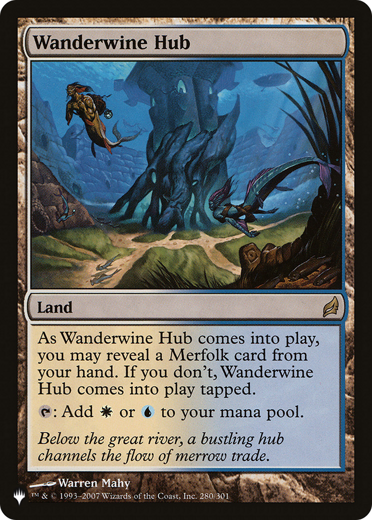 Wanderwine Hub (LRW) [The List] | Cards and Coasters CA