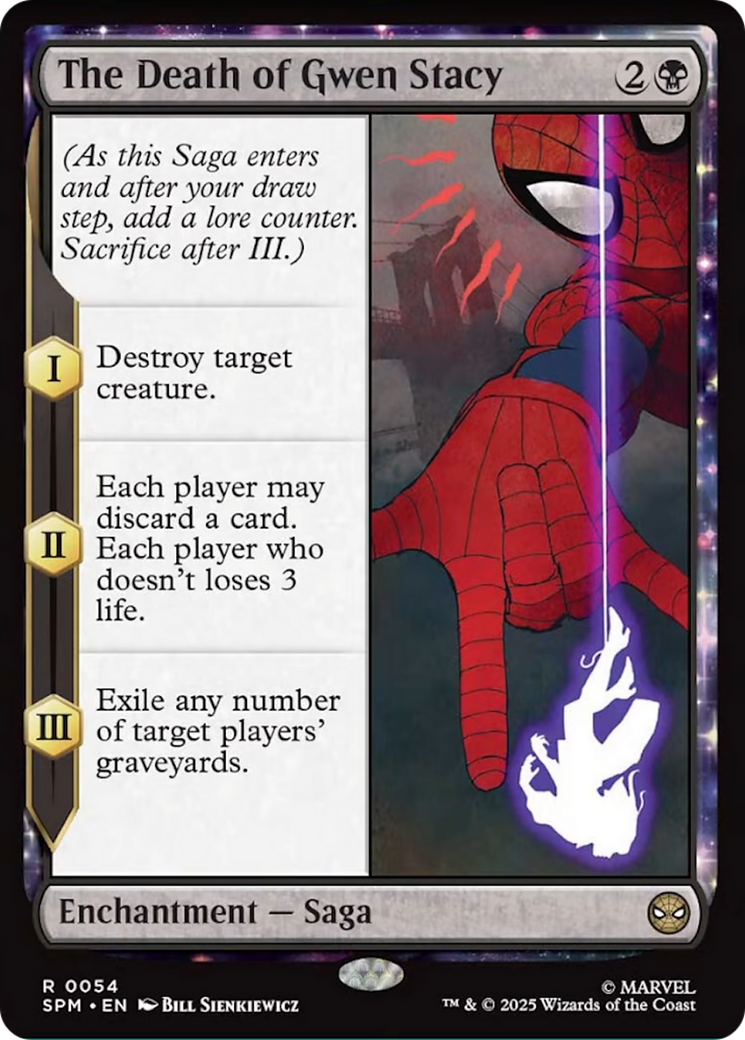 The Death of Gwen Stacy [Marvel's Spider-Man] | Cards and Coasters CA
