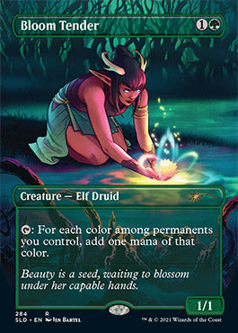 Bloom Tender (Borderless) [Secret Lair Drop Series] | Cards and Coasters CA