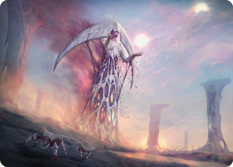 White Sun's Twilight Art Card [Phyrexia: All Will Be One Art Series] | Cards and Coasters CA