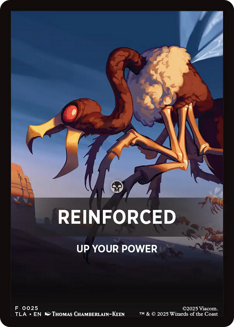 Reinforced Theme Card [Avatar: The Last Airbender Tokens] | Cards and Coasters CA