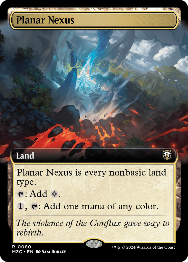 Planar Nexus (Extended Art) [Modern Horizons 3 Commander] | Cards and Coasters CA