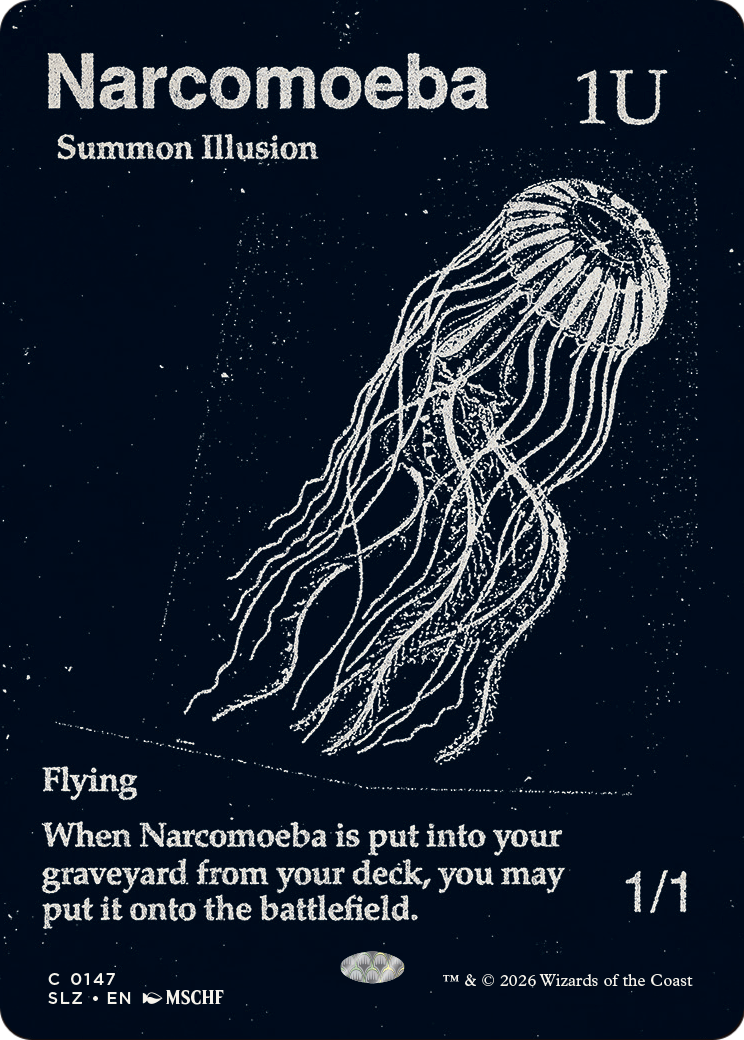 Narcomoeba (0147) [Secret Lair x MSCHF: The Zeta Set] | Cards and Coasters CA