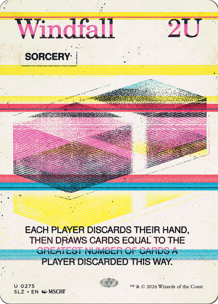 Windfall (0275) [Secret Lair x MSCHF: The Zeta Set] | Cards and Coasters CA